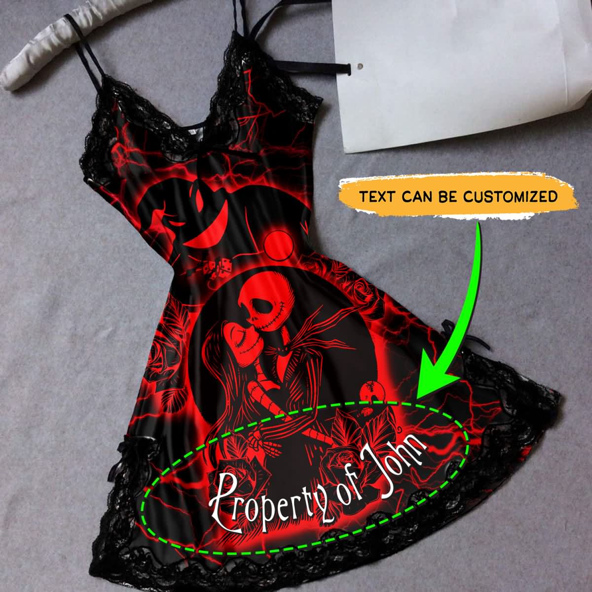 Enchanting Crimson Lace Nightgown: Gothic Romance & Sultry Style